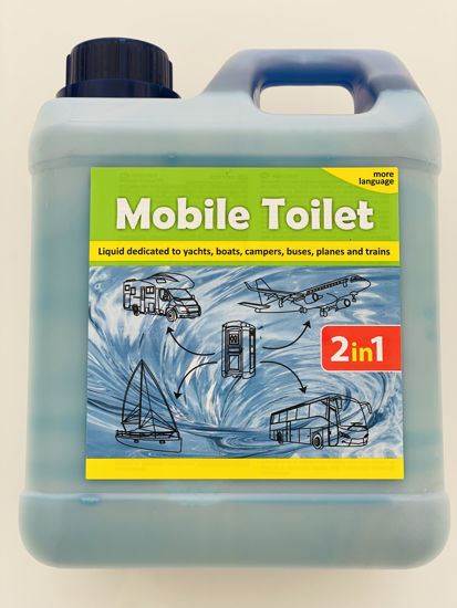 Obrazek Mobile Toilet - płyn, koncentrat do toalet bezodpływowych - 2L